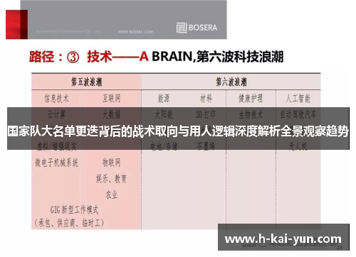 国家队大名单更迭背后的战术取向与用人逻辑深度解析全景观察趋势 国家队大名单更迭背后的战术取向与用人逻辑深度解析全景观察趋势